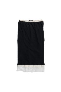 Layered Lace Skirt - BLACK (31261515601)