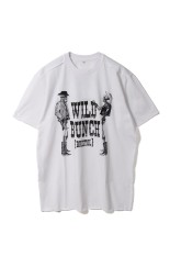 WILD BUNCH×AKA SIX×FRAGMENT / T-SHIRT - COWBOYS / WHITE×BLACK (TSWC01)