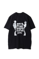 WILD BUNCH×AKA SIX×FRAGMENT / T-SHIRT - COWBOYS / BLACK×WHITE (TSBC01)