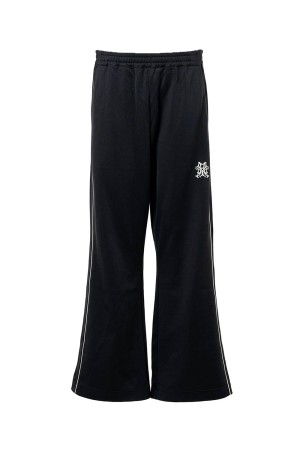 KMY Bootcut Track Pants - BLACK (G15PT044)