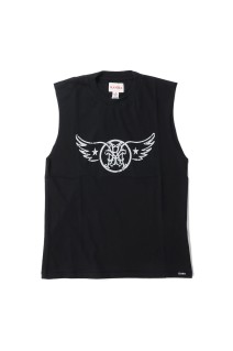 AERO-KMY Short N/S Tee T/C - BLACK (G16TS093)