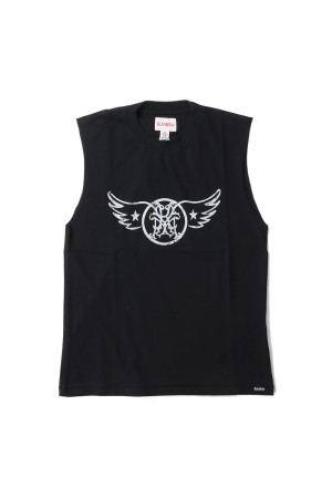 AERO-KMY Short N/S Tee T/C - BLACK (G16TS093)