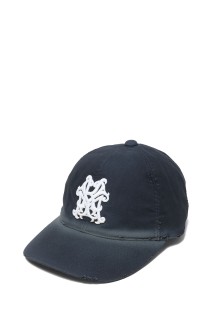CA4LA x KAMIYA Distressed KMY Cap - BLACK (G16CA102)