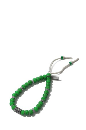KMY Glass Beaded Bracelet - GREEN (G16AC215)
