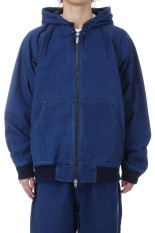 PLAS Indigo Field Parka - Indigo (N26SA002)