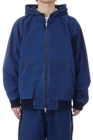 PLAS Indigo Field Parka - Indigo (N26SA002)