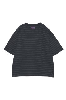 Garment Dyed Jacquard Field Tee - Asphalt Gray (N26SH039)