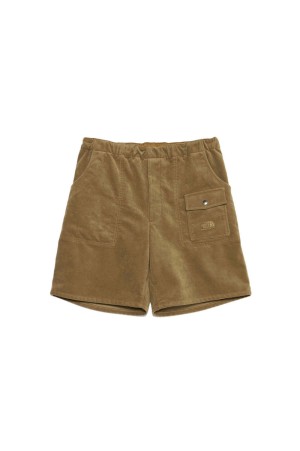 Synthetic Leather Field Shorts - Beige (N26SD043)