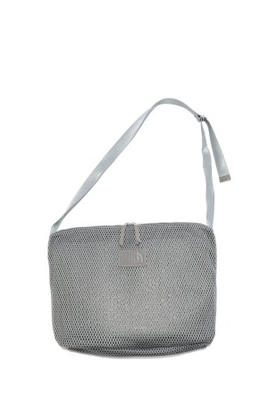 Mesh Field Shoulder Bag - Asphalt Gray (N26SU046)