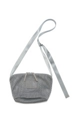 Mesh Field Small Shoulder Bag - Asphalt Gray (N26SU047)