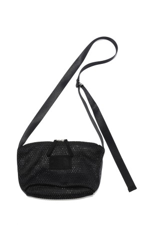 Mesh Field Small Shoulder Bag - Black (N26SU047)