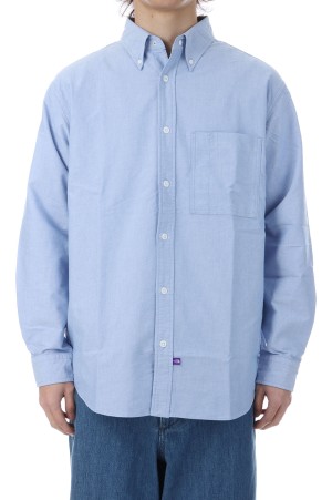 Button Down Field Shirt - Sax (N25FG060)