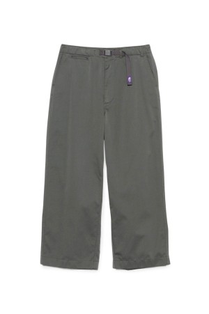 Chino Wide Straight Field Pants - Asphalt Gray (N25SC093)