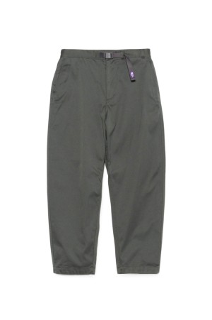 Chino Wide Tapered Field Pants - Asphalt Gray (N24FC076)