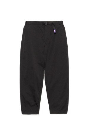 Chino Wide Tapered Field Pants - Black (N24FC076)