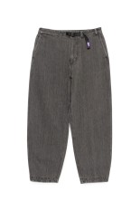 Denim Wide Tapered Field Pants - Gray (N25FC069)