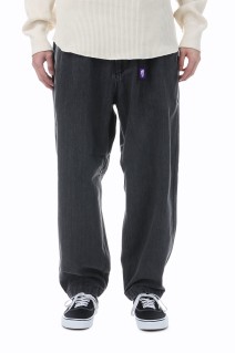 Denim Wide Tapered Field Pants - Gray (N25FC069)