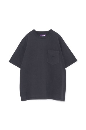 8oz Field Pocket Tee - Asphalt Gray (N25FT064)