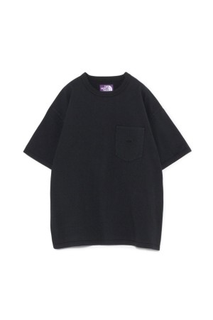 8oz Field Pocket Tee - Black (N25FT064)