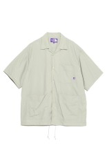 Nylon Taffeta Field S/S Shirt - Light Sage (N25SG055)