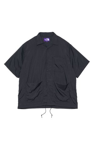 Nylon Taffeta Field S/S Shirt - Asphalt Gray (N25SG055)