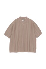 Knit Polo Sweater - Beige (S26SH019)