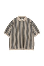 Knit Polo Sweater - Charcoal (S26SH019)