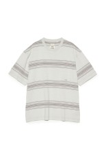 Stripe Tee - Light Gray (S26ST037)
