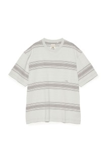 Stripe Tee - Light Gray (S26ST037)