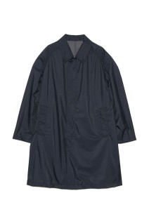 Packable Balmacaan Coat - Dark Navy (S26SB063)