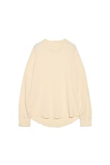 Crew Neck Thermal Sweat - Natural (S25SH102)
