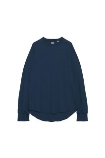 Crew Neck Thermal Sweat - Navy (S25SH102)