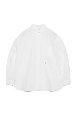 Regular Collar Wind Shirt - Off White (S26SG082)