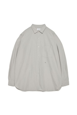 Regular Collar Wind Shirt - Sax (S26SG082)