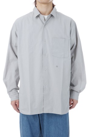 Regular Collar Wind Shirt - Gray (S26SG082)