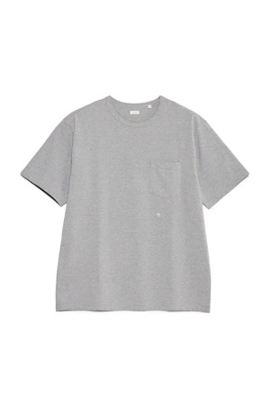 COOLMAX Jersey Pocket Tee - Heather Gray (S25SI114)