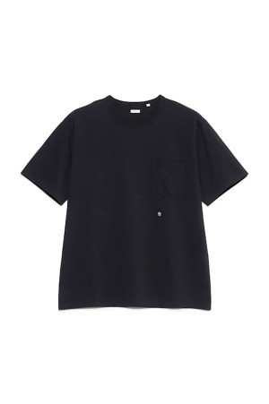 COOLMAX Jersey Pocket Tee - Black (S25SI114)