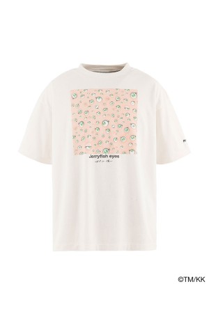 SS T-SHIRT/JERRY FISH EYES - WHITE (MT-MK8-0000-003)
