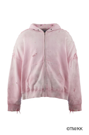 【8/29(土) 店頭先行販売】DOUBLE FC ZIP HDIE/SAKURA - PINK (MT-MK8-0000-012)