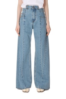 PANTS 5 POCKETS -966 BLUE (S51LA0128_S30617)