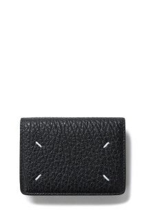 Four stitches Pocket Wallet  -T8013 Black (S36UI0416-P4455)