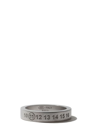 Number Reference Ring 4mm -101 Semi Matt Silver (SM1UQ0119-P8863)