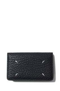 Four stitches card case - Black (SA3VX0008-P4455)