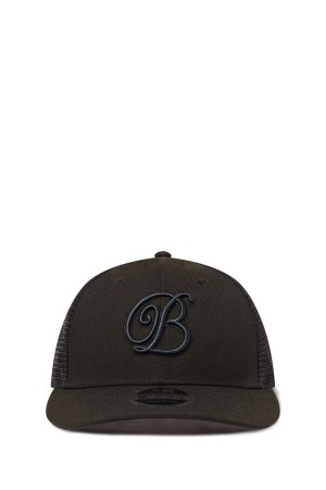 B EMBLEM NEW ERA MESH CAP - BLACK (BEPSS26EI02)