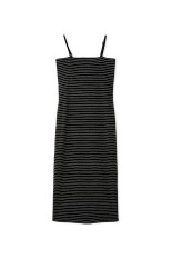 Pile Dress - BLACK (153WCO262123)