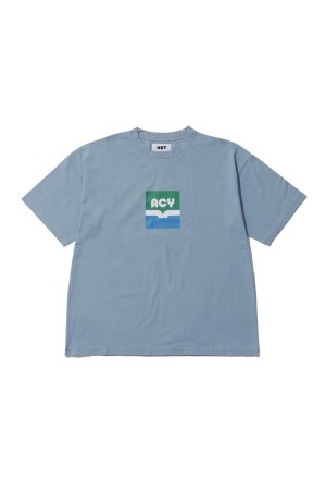 S/T TEE - S.BLUE (ACY-26SS-011)