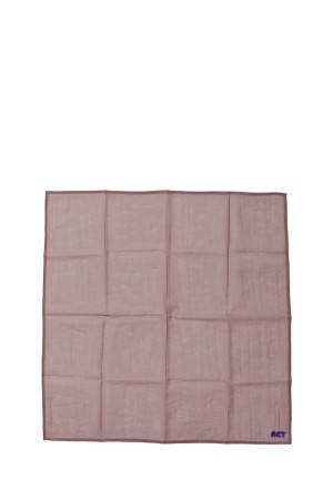 SEE-THROUGH GRID BANDANA - L.PURPLE (ACY-26SS-019)