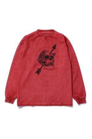 PRINTED TEE (STANDING) / RED (LM-S26-0000-053)