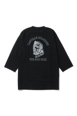 3/4 SLEEVE TEE (SUNRISE) / BLACKxBLACK (LM-S26-0000-054)