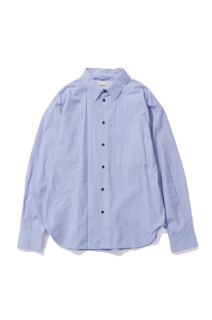Stripe Pocket Shirts -ICE BLUE (12610424)